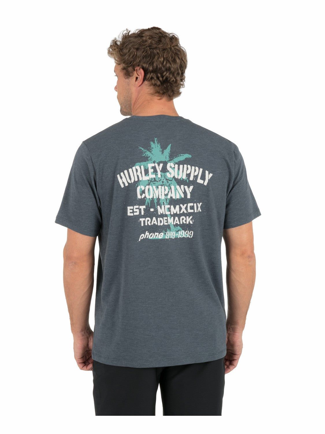 Shape Shack Slub Short Sleeve Destroyer - Hurley