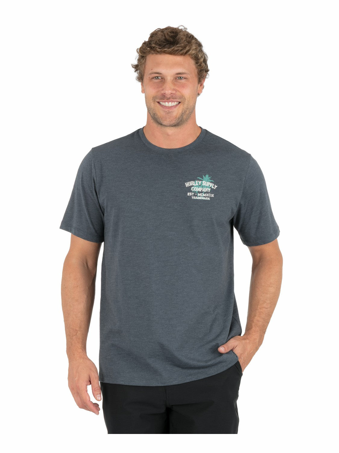 Shape Shack Slub Short Sleeve Destroyer - Hurley