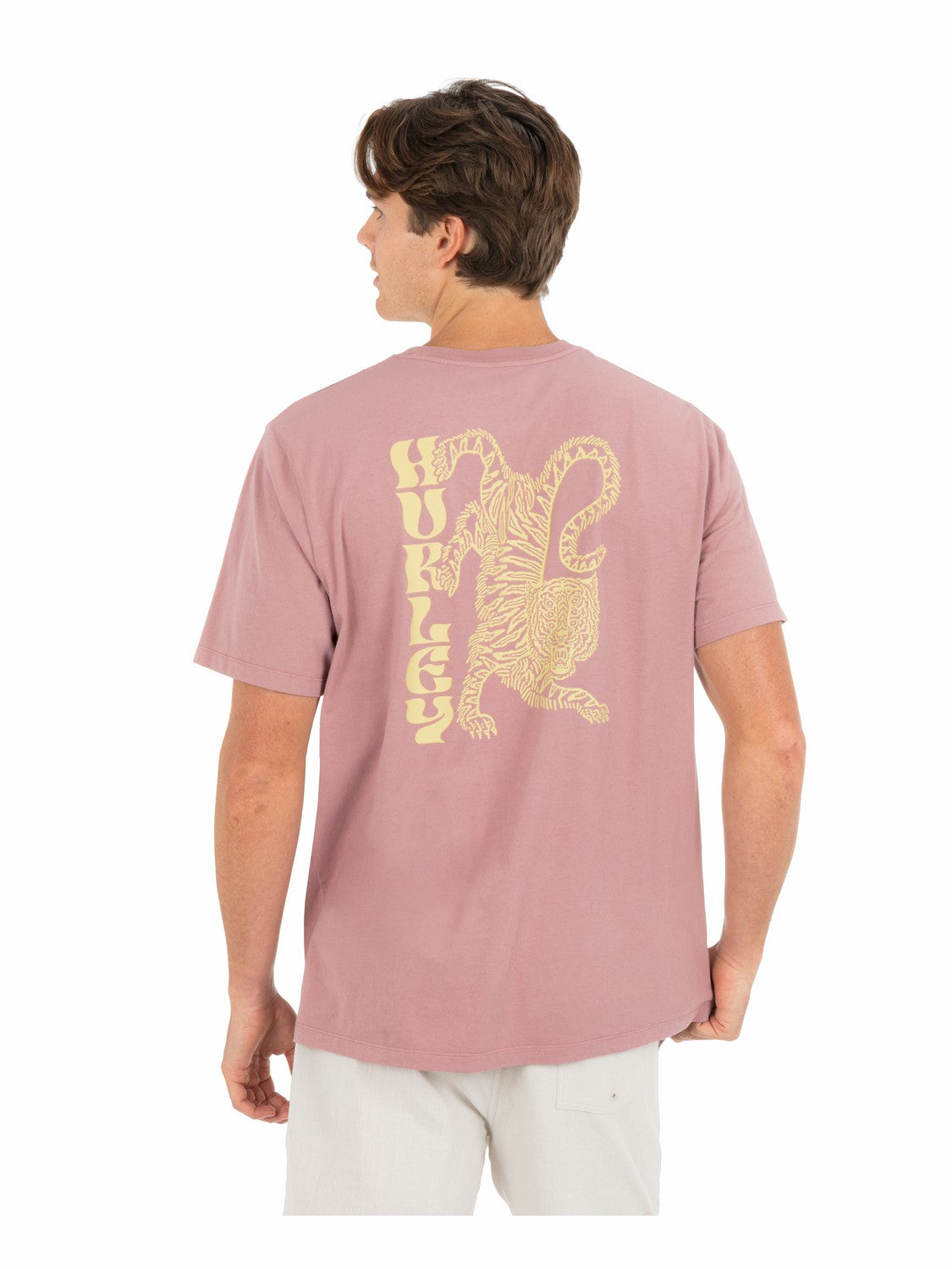 Tigre Short Sleeve Phantom Rose - Hurley