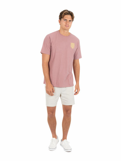 Tigre Short Sleeve Phantom Rose - Hurley