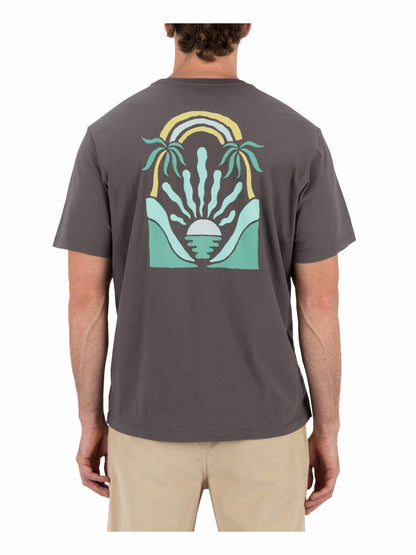 Valley Of Water Short Sleeve Ion Grey - Hurley