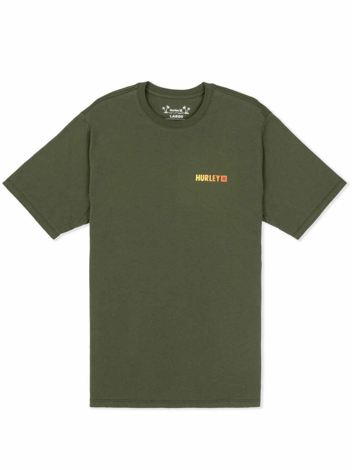 Fern Gradient Short Sleeve Charcoal Fern - Hurley