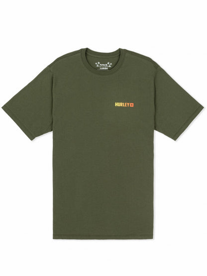 Fern Gradient Short Sleeve Charcoal Fern - Hurley