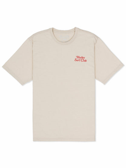 Thank You Slub Short Sleeve Bone - Hurley
