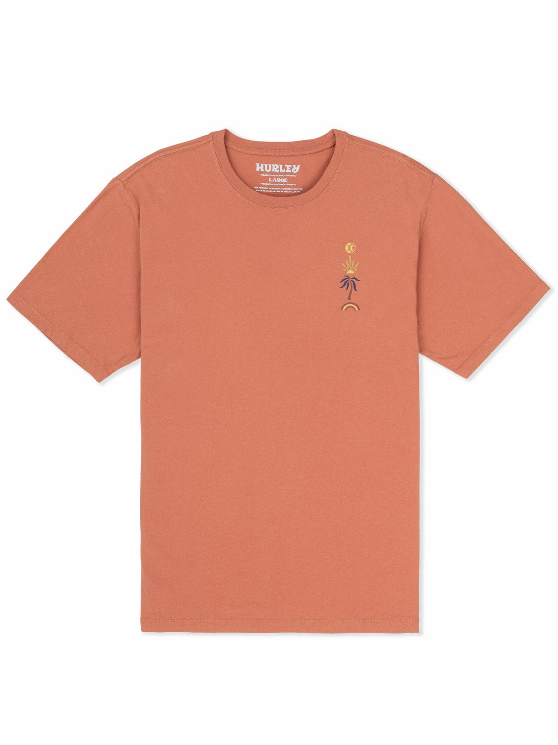 Valley Of Water Short Sleeve Martian Rust - Hurley