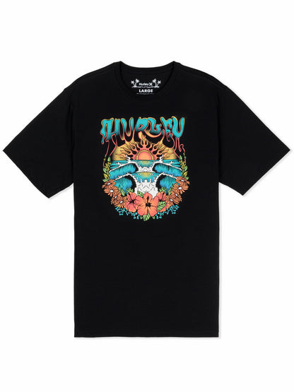 Pipeline Short Sleeve Black - Hurley