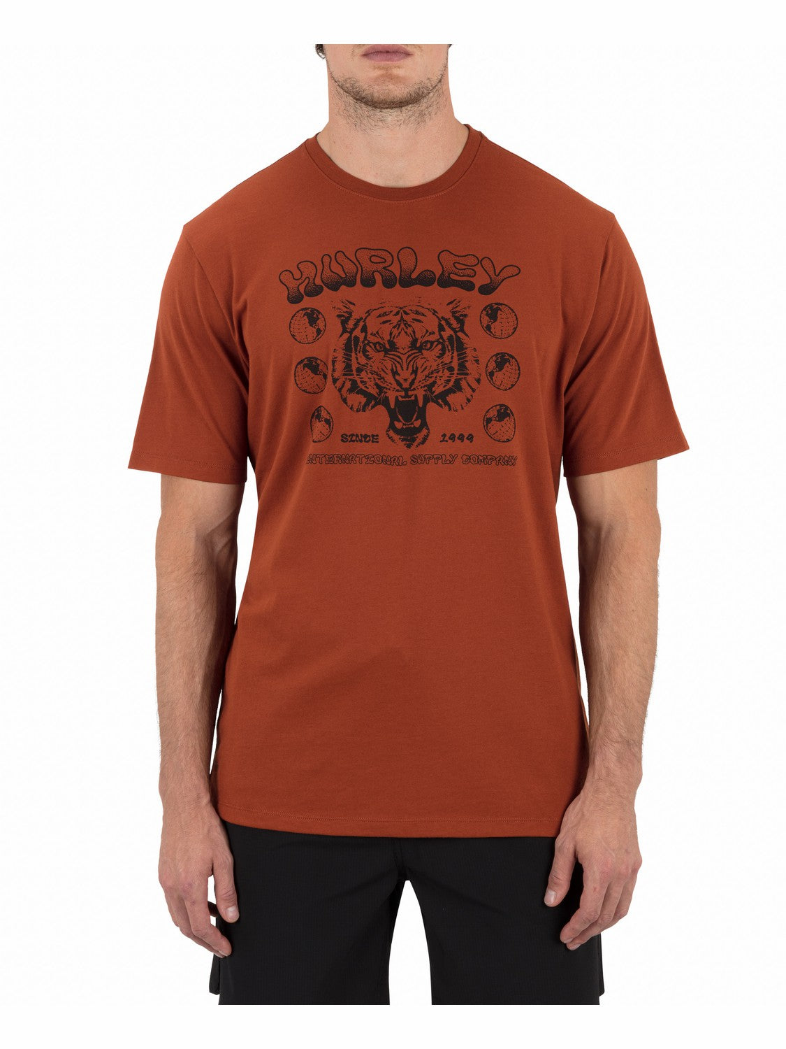 H2O Dri El Tigre No Se Short Sleeve Brickyard - Hurley