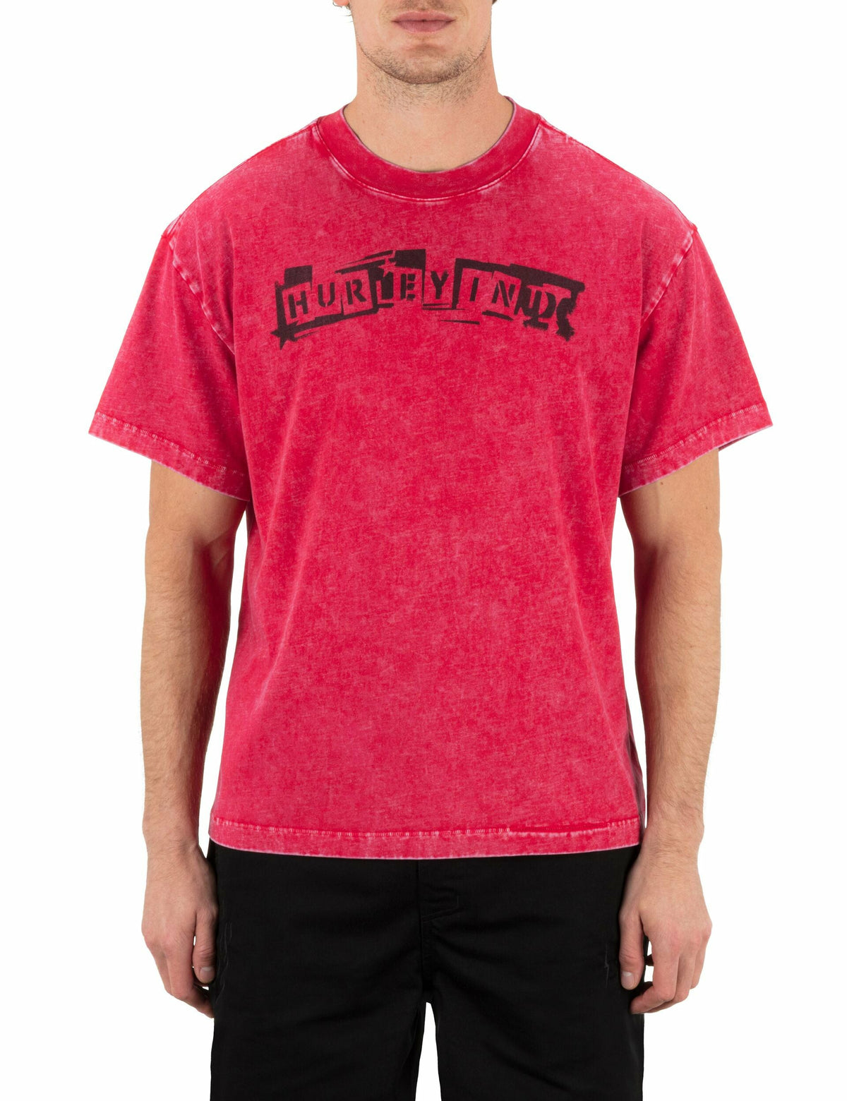 Hurley x Travis Barker Creep Short Sleeve Tee Unity Red - Hurley