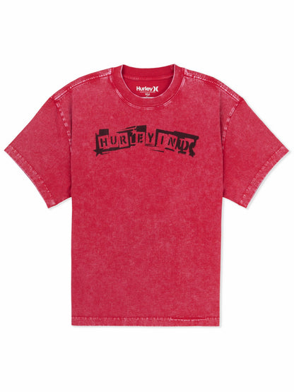 Hurley x Travis Barker Creep Short Sleeve Tee Unity Red - Hurley