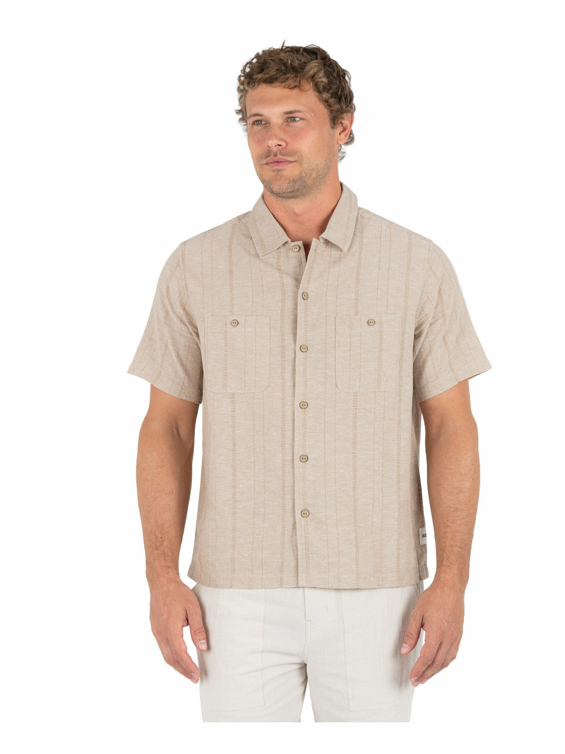 Hemp Malibu Short Sleeve Bristlecone - Hurley