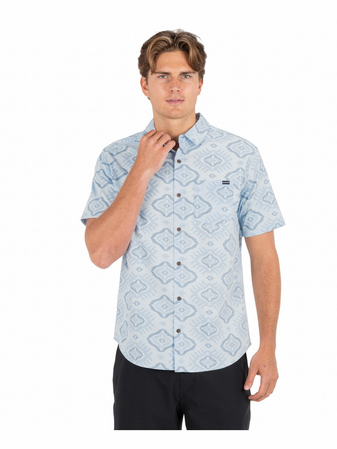 Lido Stretch Short Sleeve Iceland - Hurley
