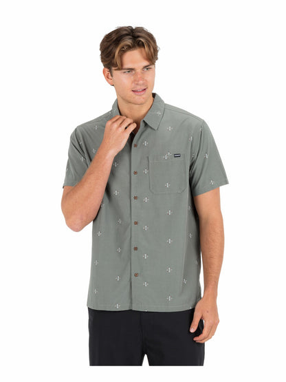 Aero Short Sleeve Great White Combo - Hurley