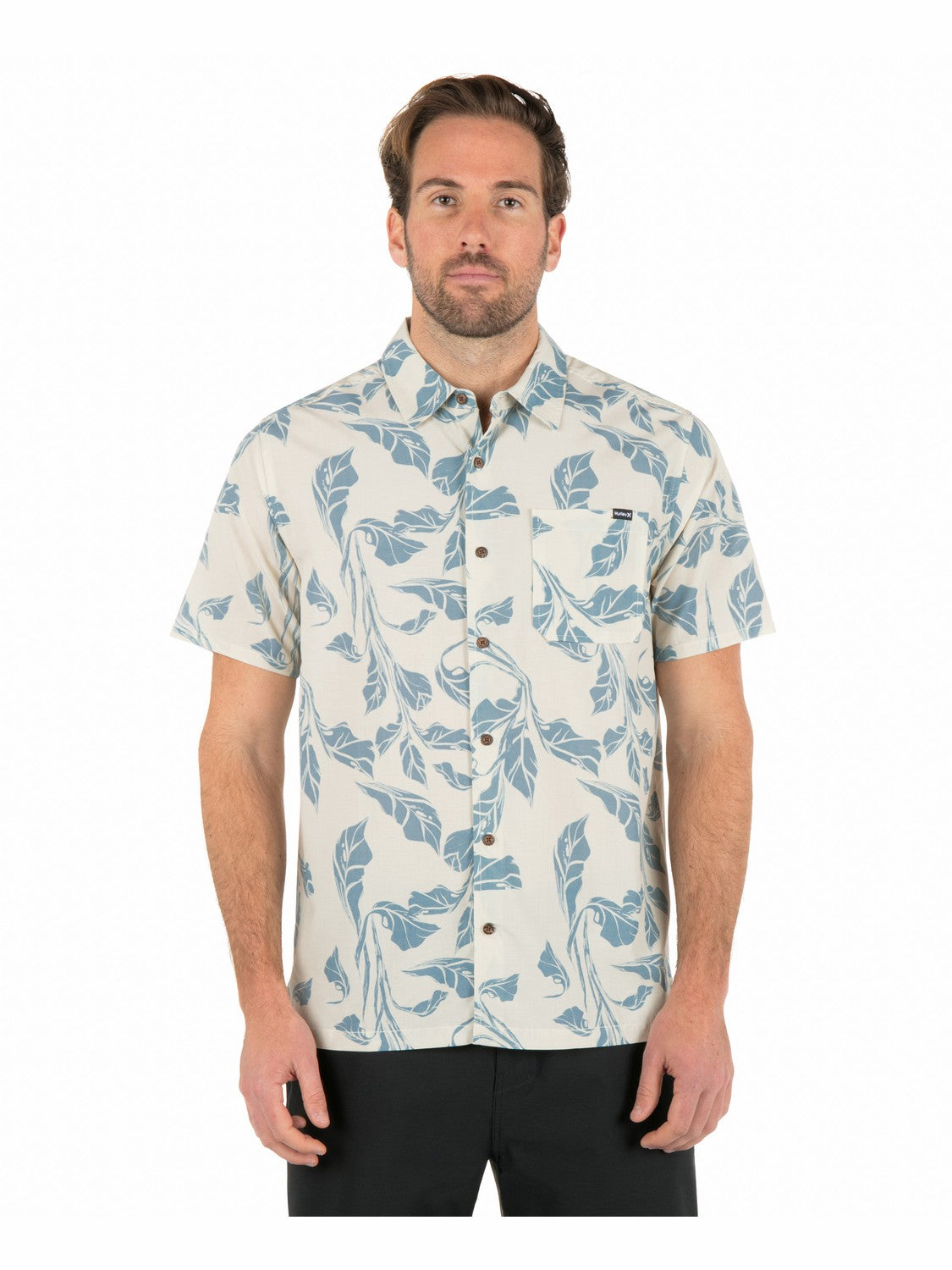 Aero Short Sleeve Bone Combo - Hurley
