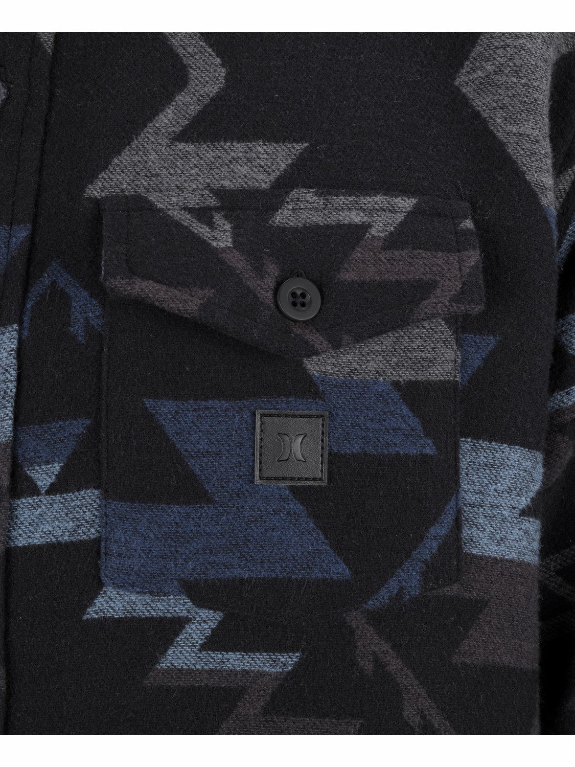 Santa Cruz Jacquard Long Sleeve Black - Hurley