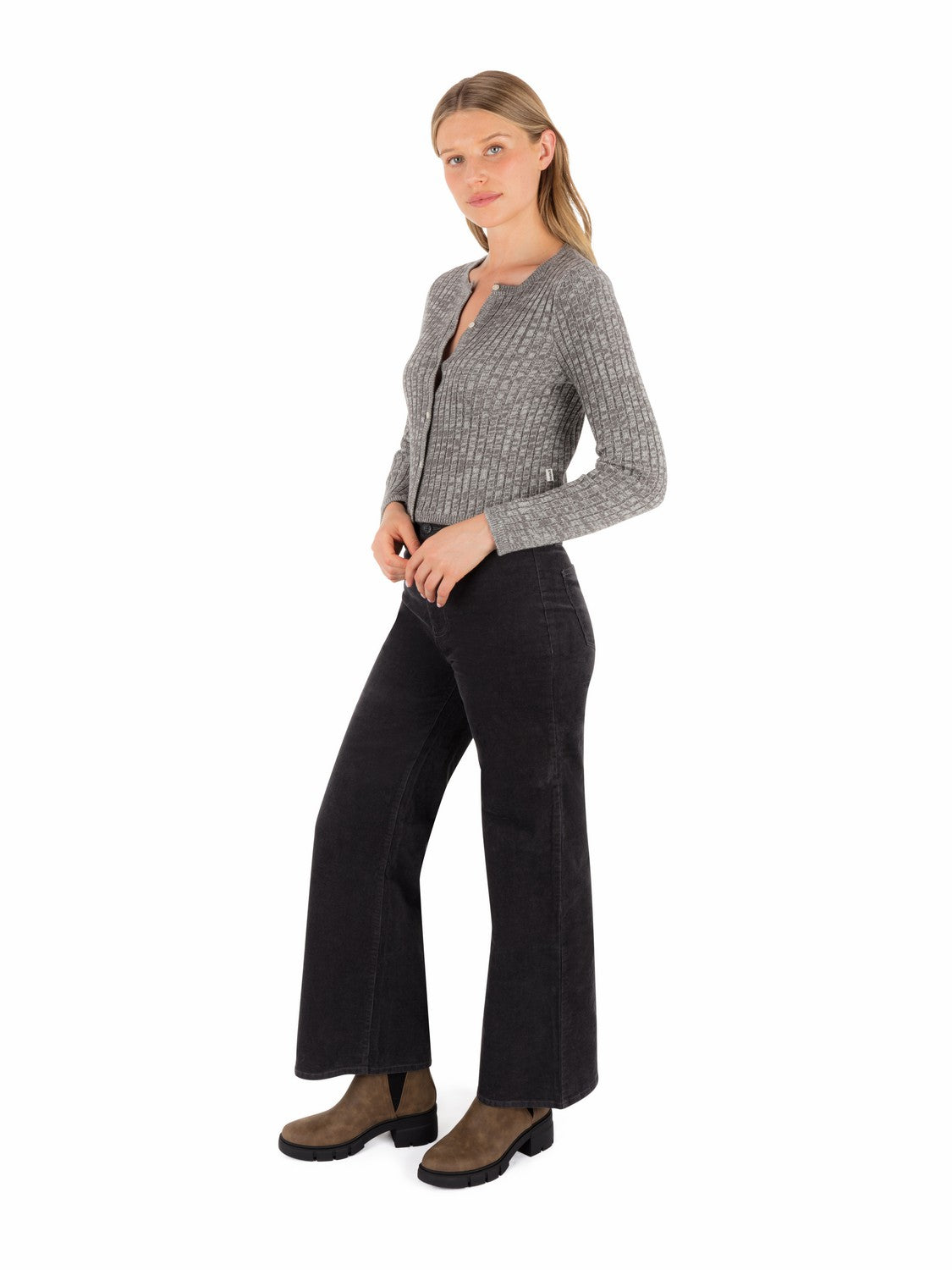 Day Trip Cardigan CHARCOAL HEATHER - Hurley