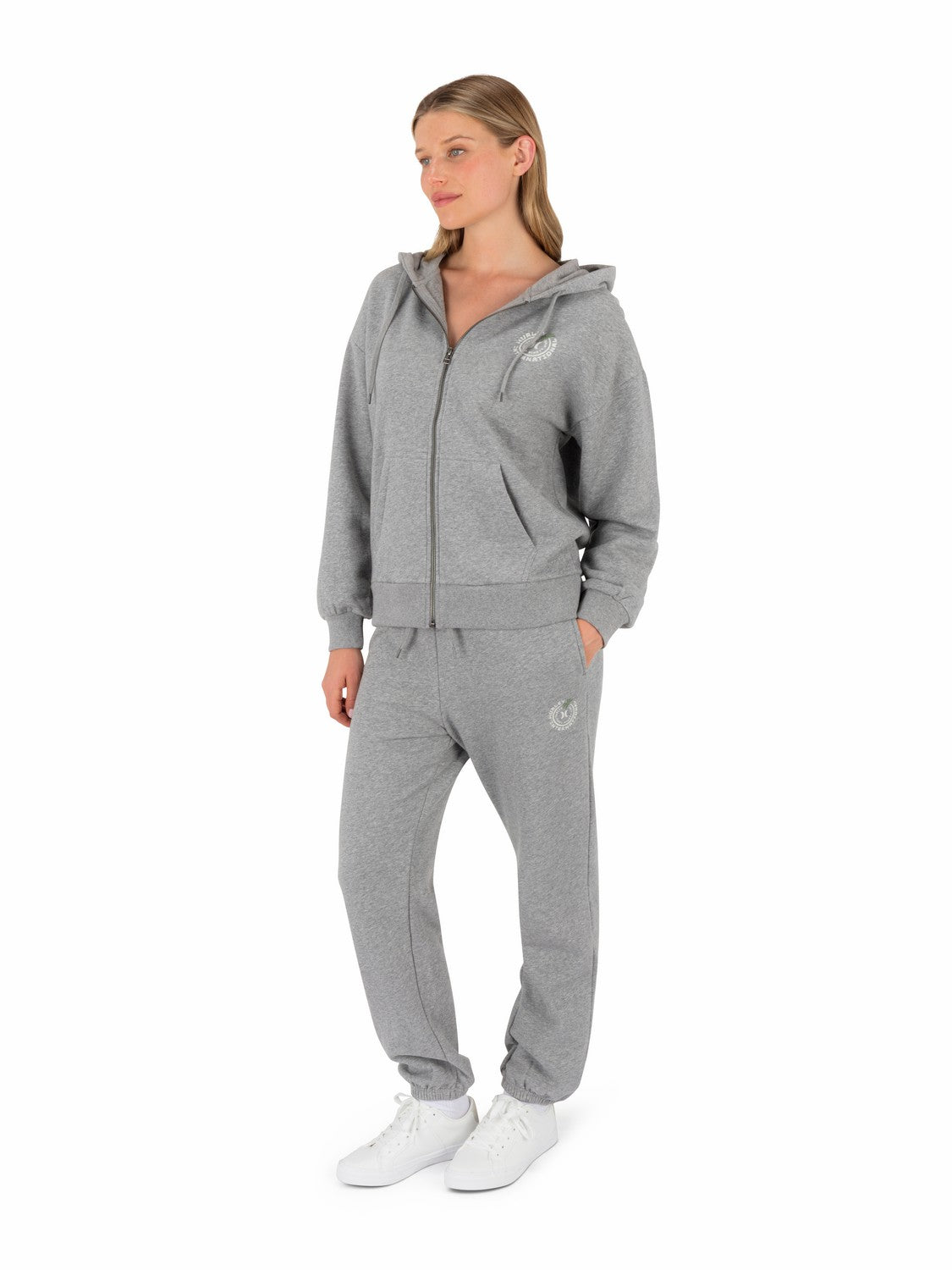 Solamar Zip Hoodie GREY HEATHER - Hurley
