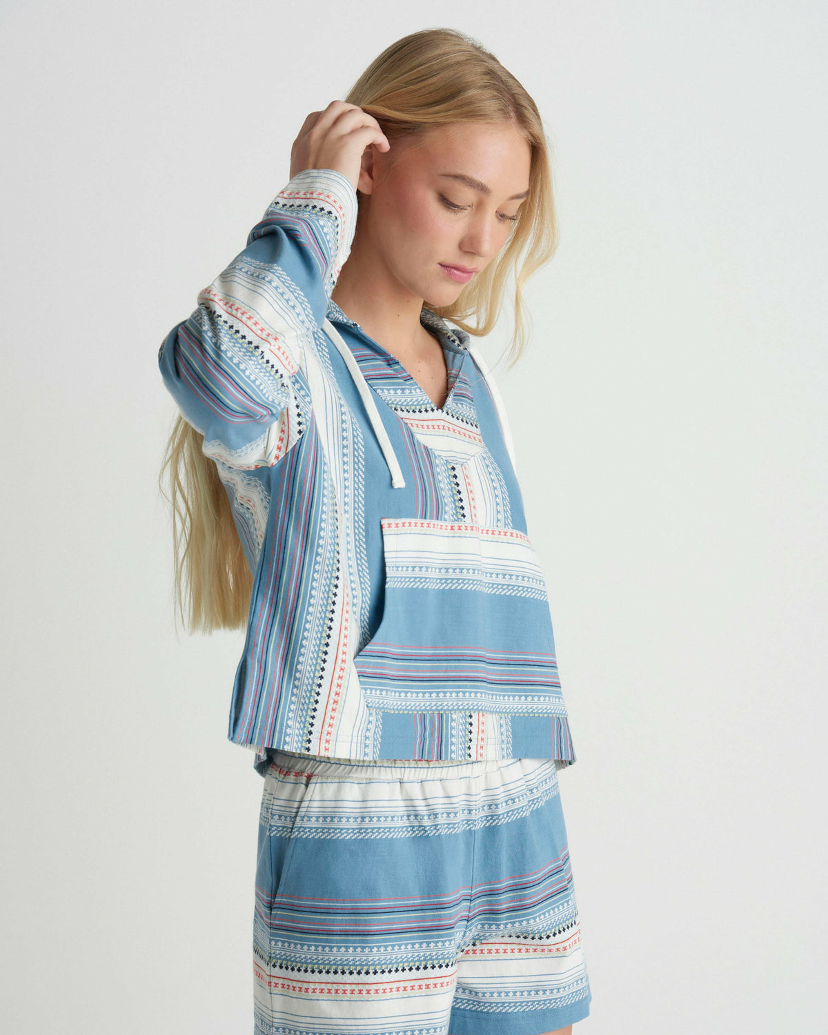 Perfect Wave Hoodie Windward Blue - Hurley