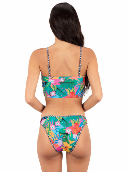 Reversible Pacific Night Moderate Scoop Bottom Tropical Geo - Hurley