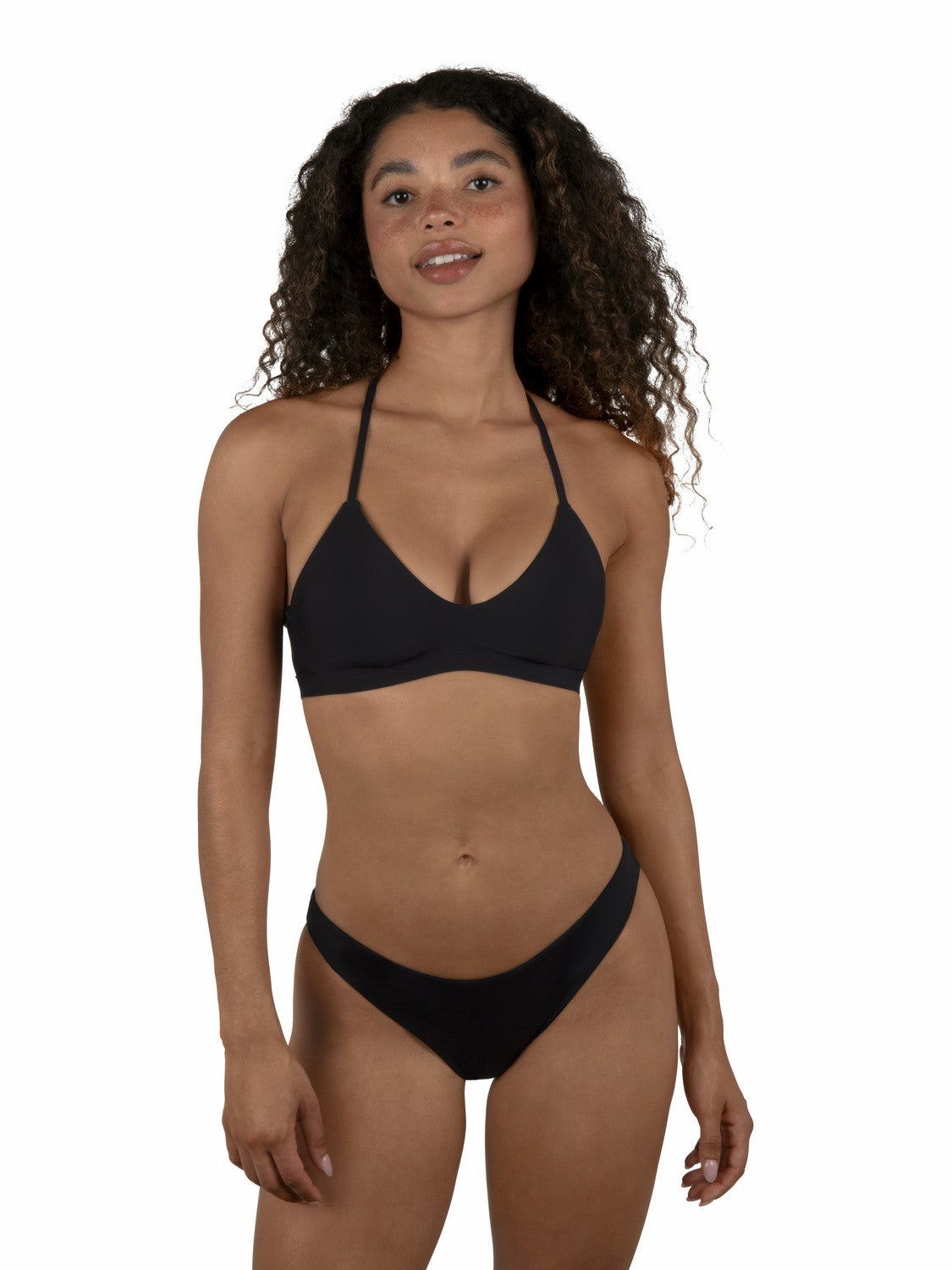 Solid Adjustable Bikini Top Black - Hurley
