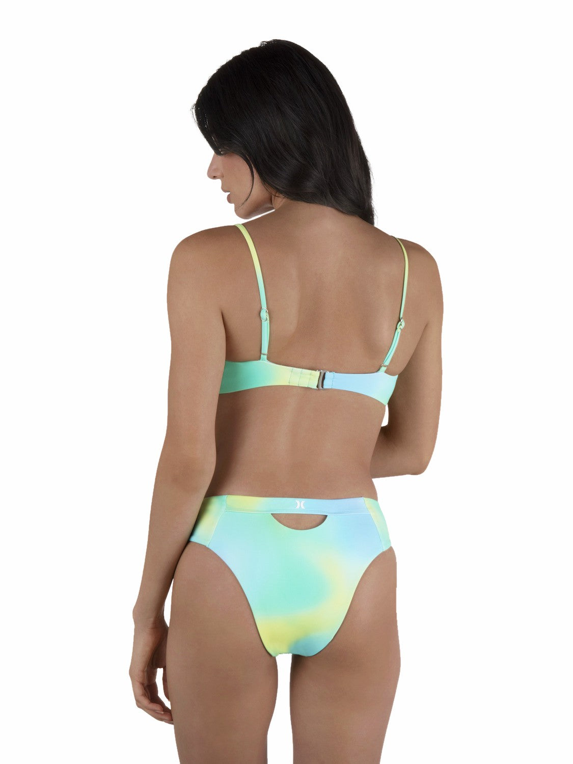 Sunset Ombre Max Cheeky Bottom Limeaide - Hurley