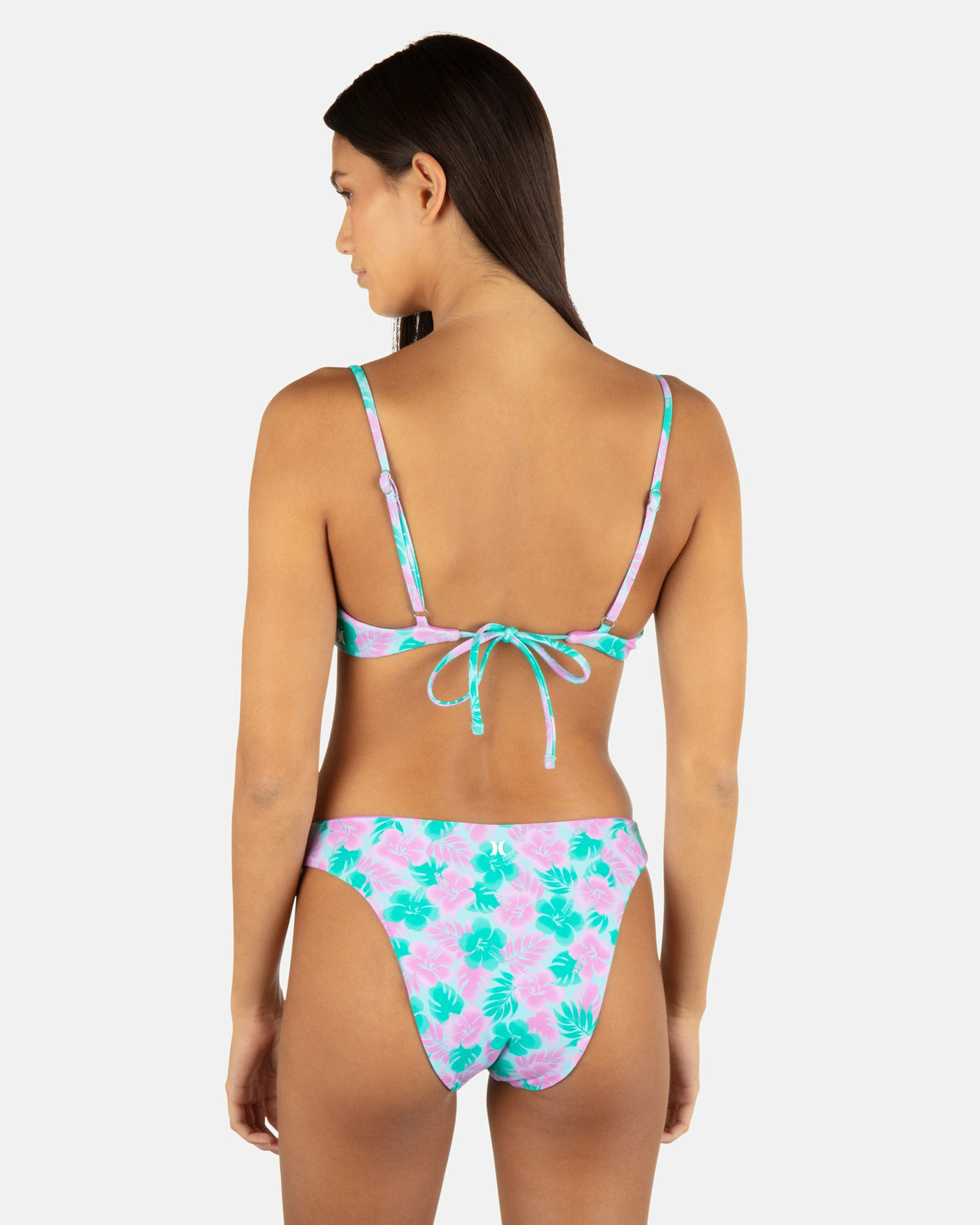 Lani Floral Underwire Bra Teal - Hurley