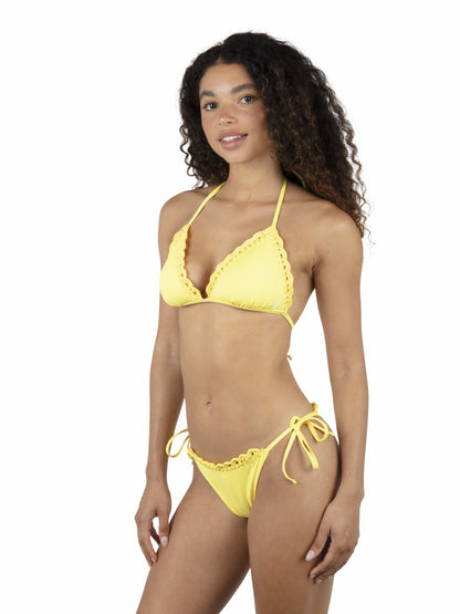 Macrame Triangle Bikini Top Mimosa - Hurley