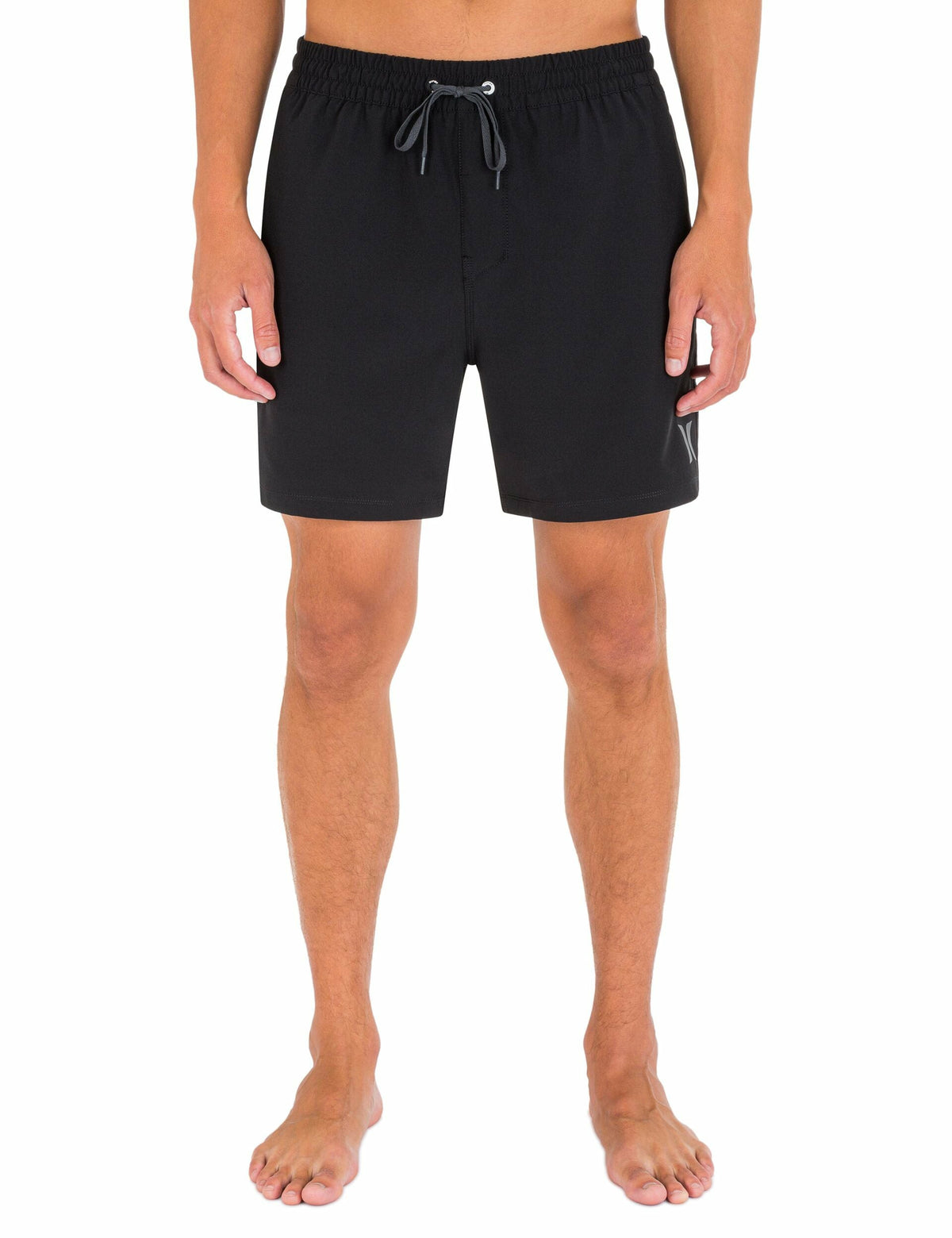 One And Only Solid Volley Boardshort 17" Black - Hurley