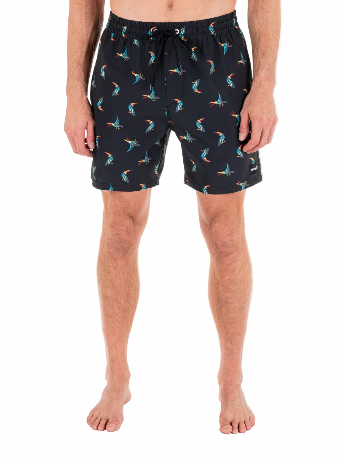Cannonball Volley Boardshort 17" Black Tonal - Hurley