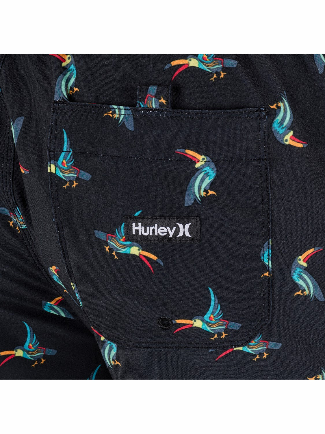 Cannonball Volley Boardshort 17" Black Tonal - Hurley