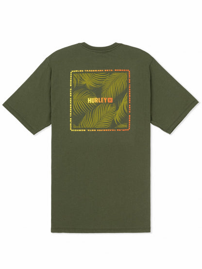 Fern Gradient Short Sleeve Charcoal Fern - Hurley