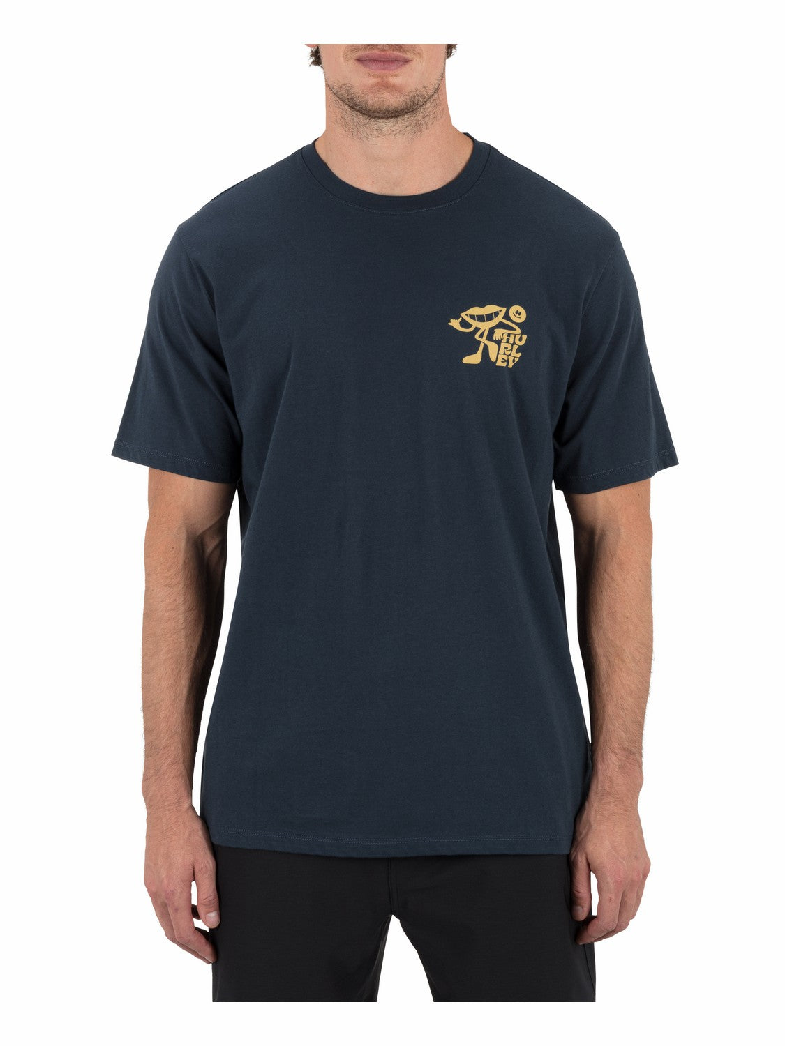 All Smiles Short Sleeve Armored Navy - Hurley