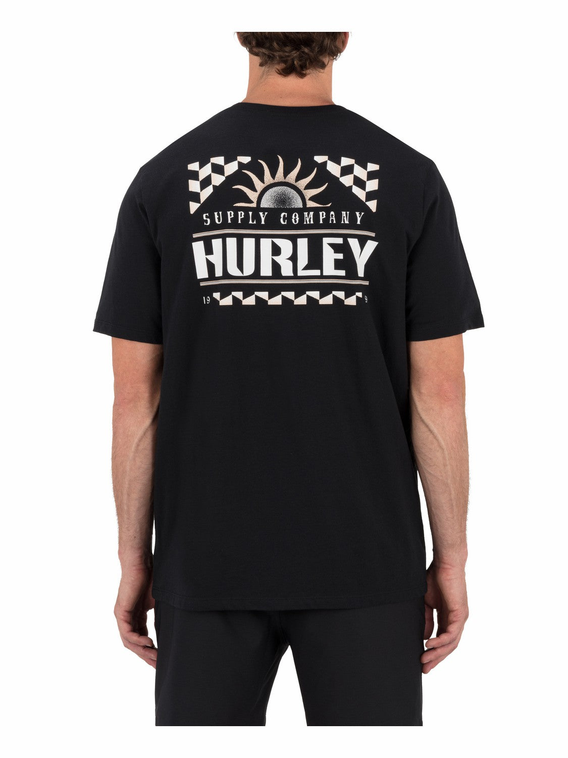 Rise Short Sleeve Black - Hurley