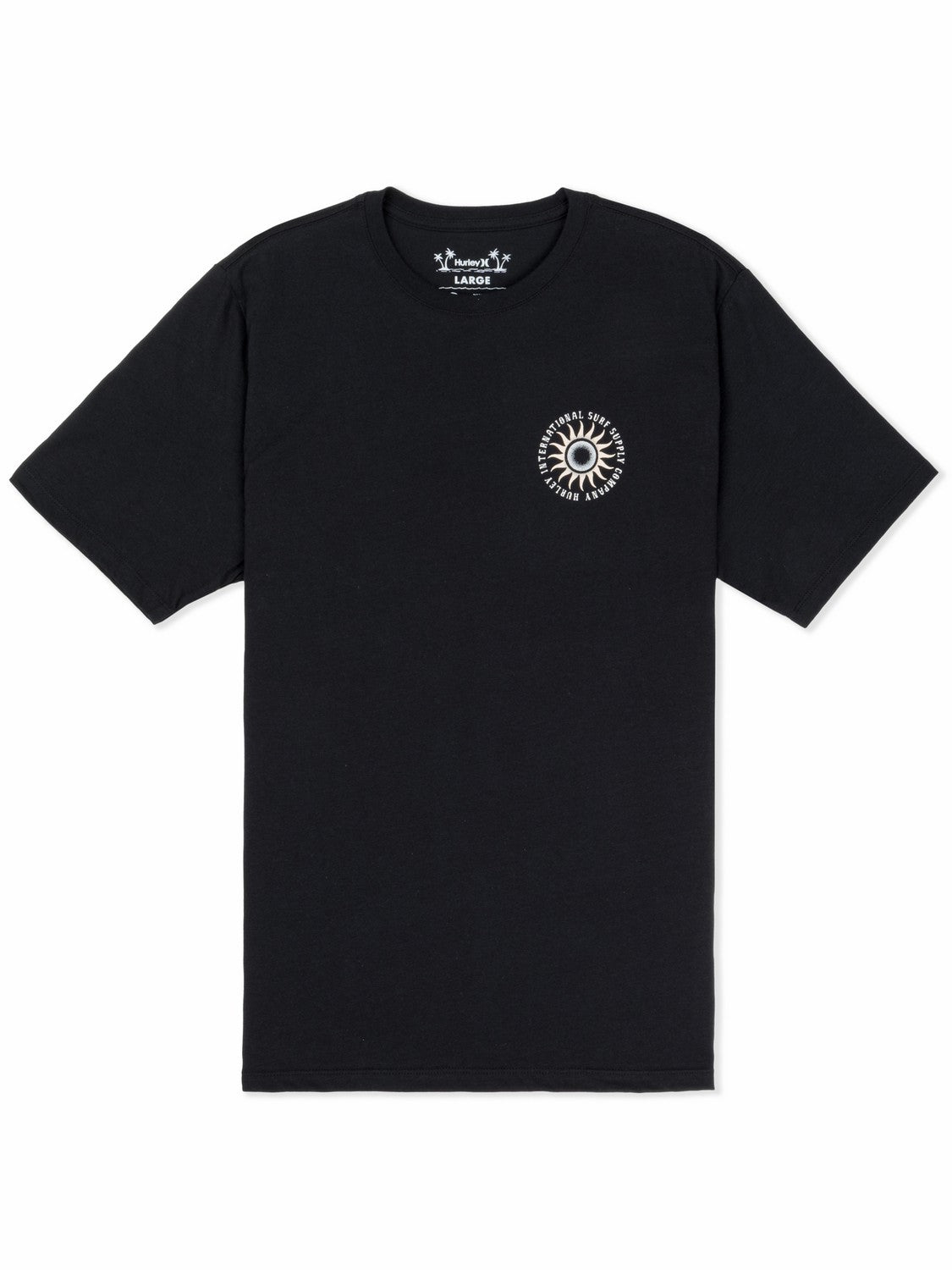 Rise Short Sleeve Black - Hurley