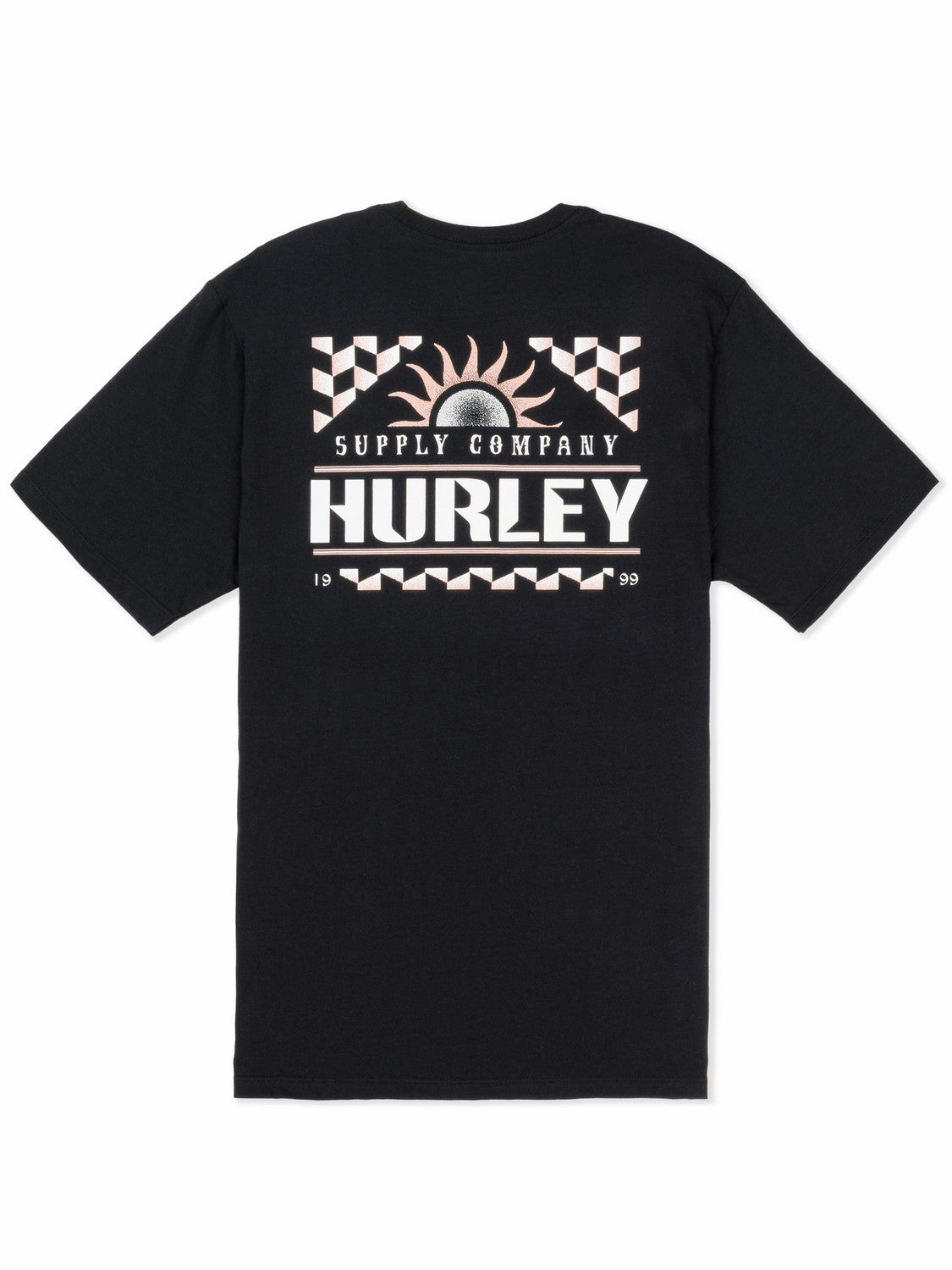 Rise Short Sleeve Black - Hurley