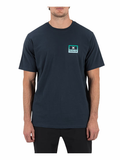 Divide Short Sleeve Armored Navy - Hurley