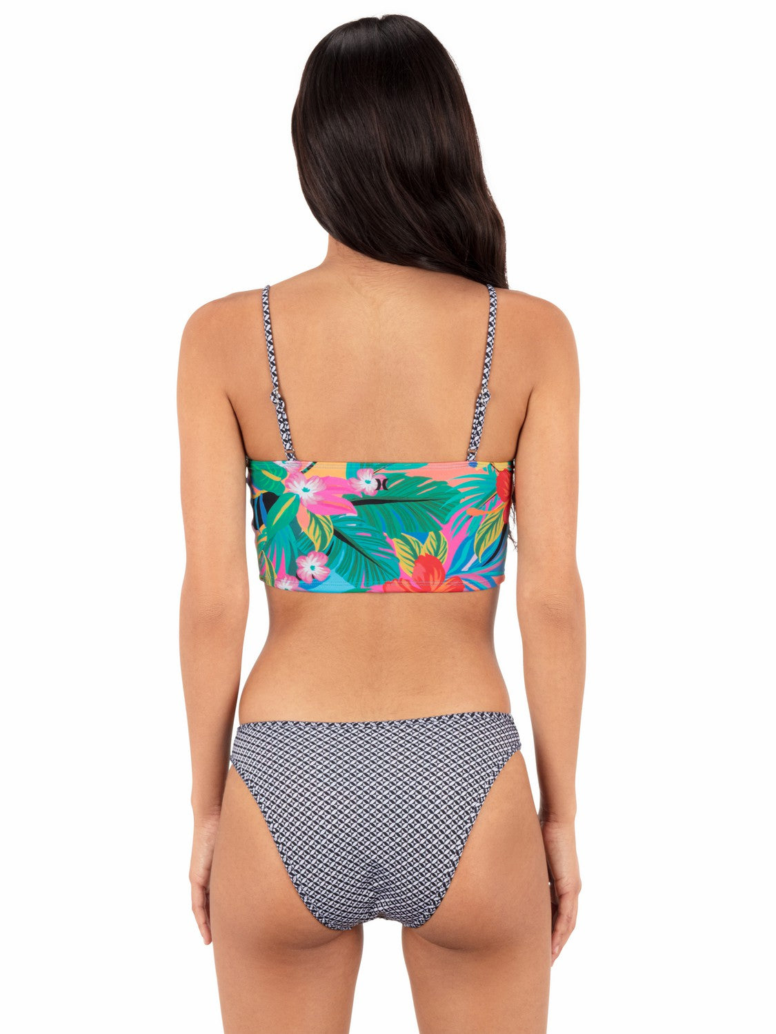 Reversible Pacific Night Moderate Scoop Bottom Tropical Geo - Hurley