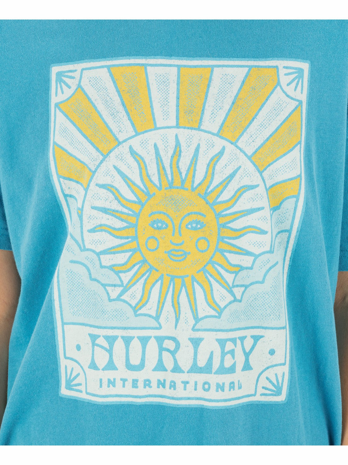 Lumina Boyfriend Tee Blue Moon - Hurley